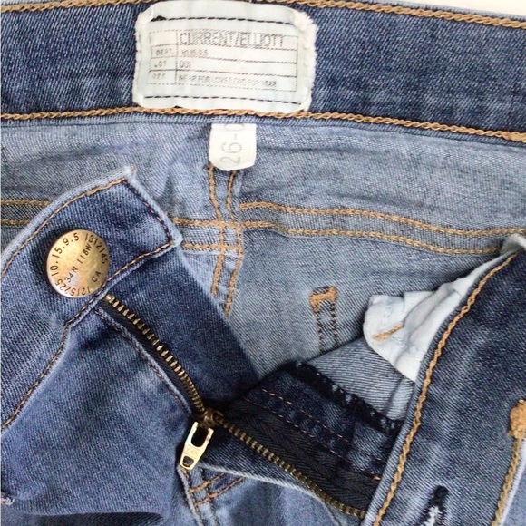 Current/Elliot The Stiletto Denim Jeans Size 26 - Picture 3 of 10